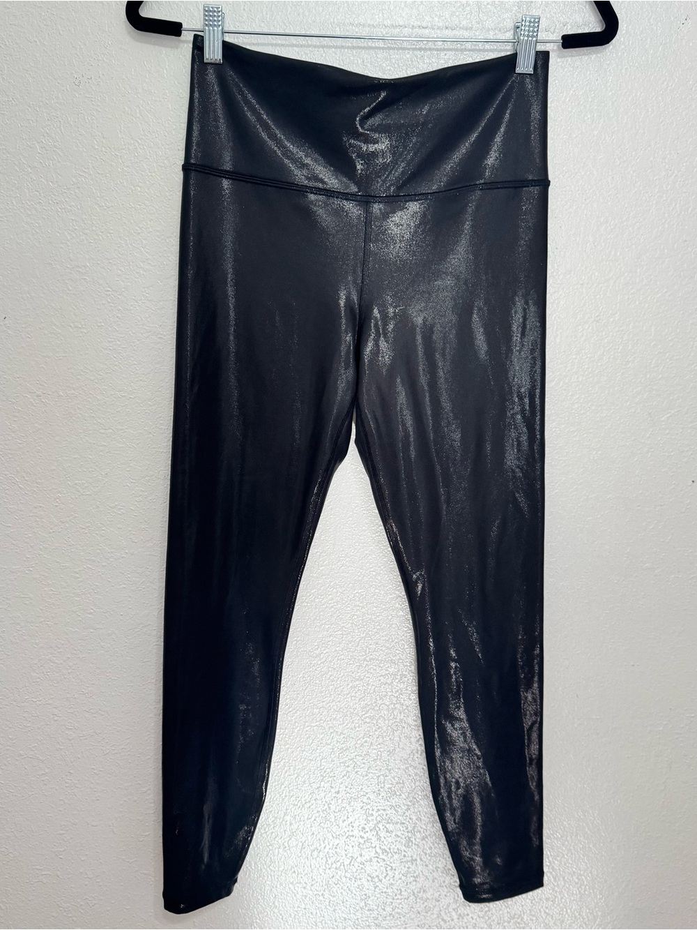 Athleta elation shine tights size medium-black leggings - Picture 3 of 8